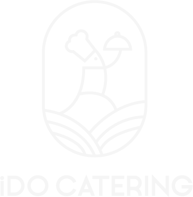 idocatering logo in white