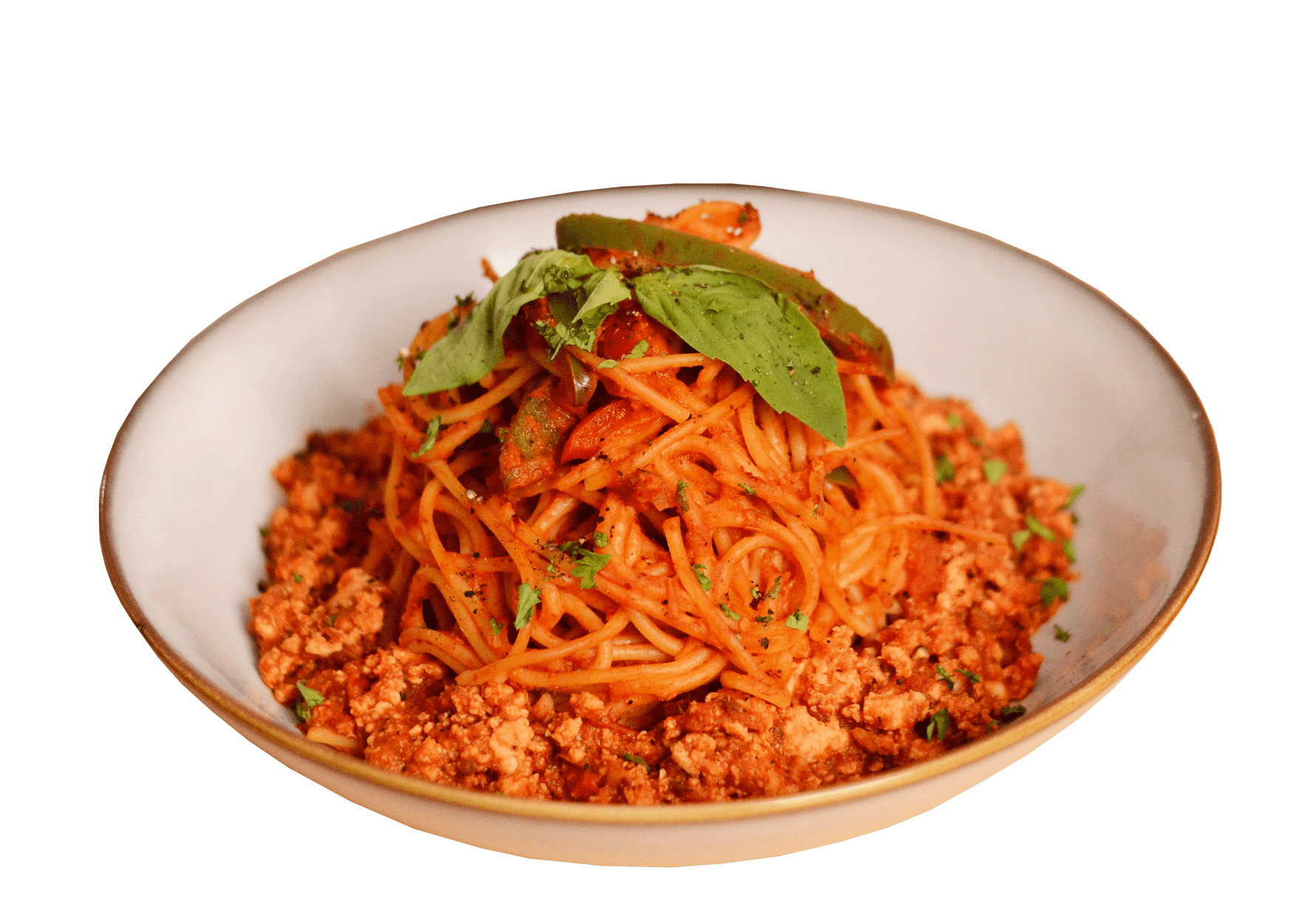 idocatering italian arrabbiata paste served on white plate 